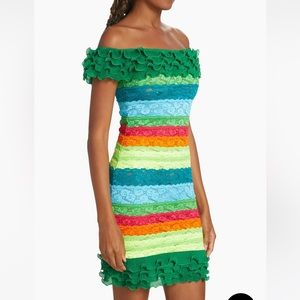 BruceGlen Cecilia Off shoulder dress Bandage Lace S $500